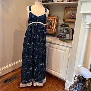 EUC Denim 24/7 Colorful Maxi Sundress 16W